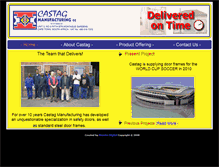 Tablet Screenshot of castag.co.za